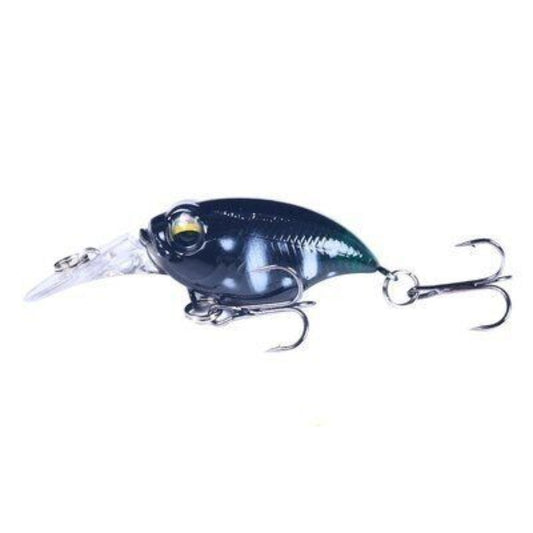 Mini Crankbait  (0 - 3') -  Black Back Green