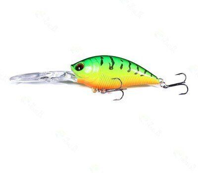 Deep Diver Crankbait (12'+) - Fire Tiger