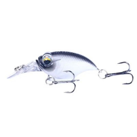 Mini Crankbait  (0 - 3') - White  Black