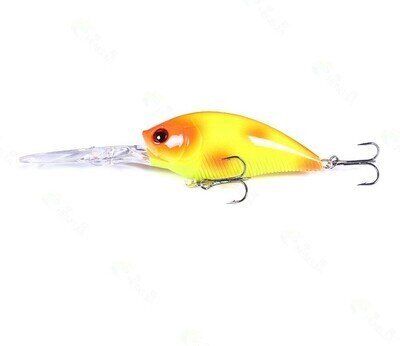 Deep Diving Crankbait (12'+) - Chartreuse Orange