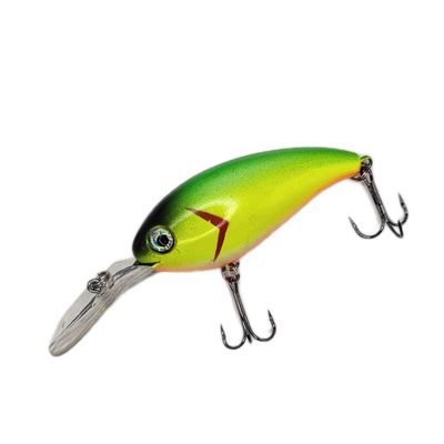 Mid-Depth Crankbait 6' to 12' - Green Back Chartreuse