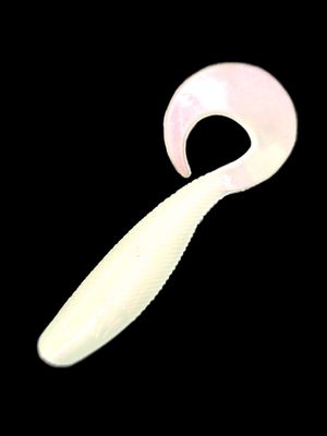 Shad Grub 2.5" - Pearl