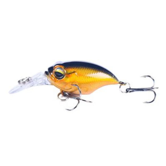 Mini Crankbait  (0 - 3') - Black Back  Gold