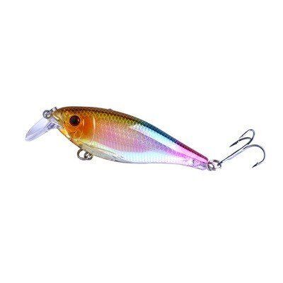 Square Bill Minnow (0-5 ft) - Black Purple