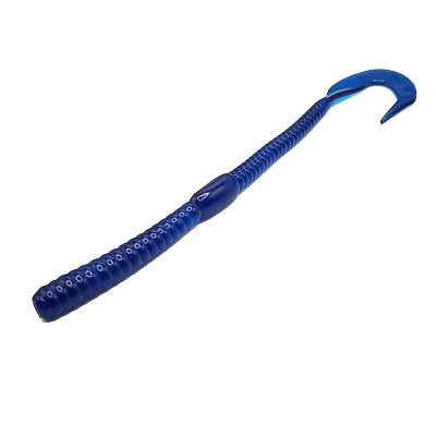 6" Curl Tail - Blue Grape