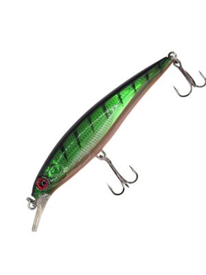 Jerk Minnow 4.3  - Green w/ Stripes