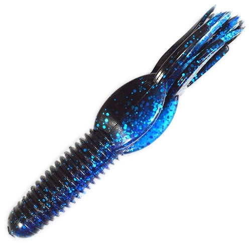 Craw Tube 4" - Black Blue