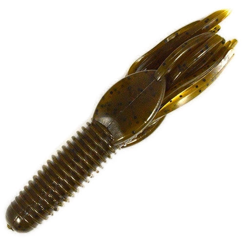 Craw Tube 4"- Green Pumpkin